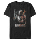 Men's Star Wars: The Mandalorian Din Djarin Beskar Armor T-Shirt