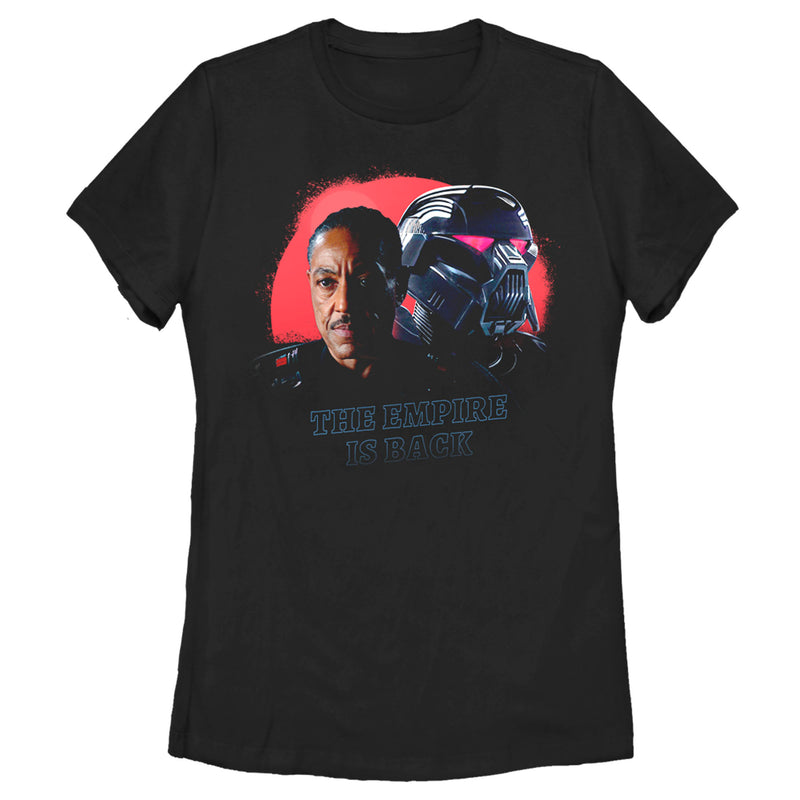 Women's Star Wars: The Mandalorian Gideon Empire Is Back T-Shirt