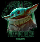 Junior's Star Wars: The Mandalorian The Child Strong Force T-Shirt