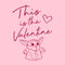 Junior's Star Wars: The Mandalorian Valentine's Day The Child Valentine Way T-Shirt