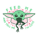 Men's Star Wars: The Mandalorian Valentine's Day The Child Feed Me T-Shirt