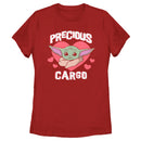Women's Star Wars: The Mandalorian Valentine's Day The Child Precious Cargo T-Shirt
