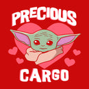 Boy's Star Wars: The Mandalorian Valentine's Day The Child Precious Cargo T-Shirt