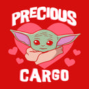 Girl's Star Wars: The Mandalorian Valentine's Day The Child Precious Cargo T-Shirt