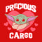 Girl's Star Wars: The Mandalorian Valentine's Day The Child Precious Cargo T-Shirt