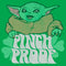 Junior's Star Wars: The Mandalorian Grogu St. Patrick's Day Pinch Proof T-Shirt