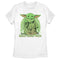 Women's Star Wars: The Mandalorian Grogu St. Patrick's Day Little Green Cutie T-Shirt