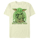 Men's Star Wars: The Mandalorian Grogu St. Patrick's Day Little Green Cutie T-Shirt