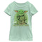 Girl's Star Wars: The Mandalorian Grogu St. Patrick's Day Little Green Cutie T-Shirt