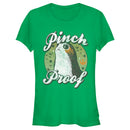 Junior's Star Wars The Last Jedi Porg St. Patrick's Day Pinch Proof T-Shirt