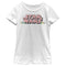 Girl's Star Wars Easter Themed Chest Logo T-Shirt