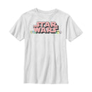 Boy's Star Wars Easter Themed Chest Logo T-Shirt