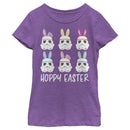 Girl's Star Wars Easter Stormtroopers With Ears Line Up Poster T-Shirt