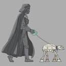 Boy's Star Wars Darth Vader AT-AT Walking the Dog T-Shirt