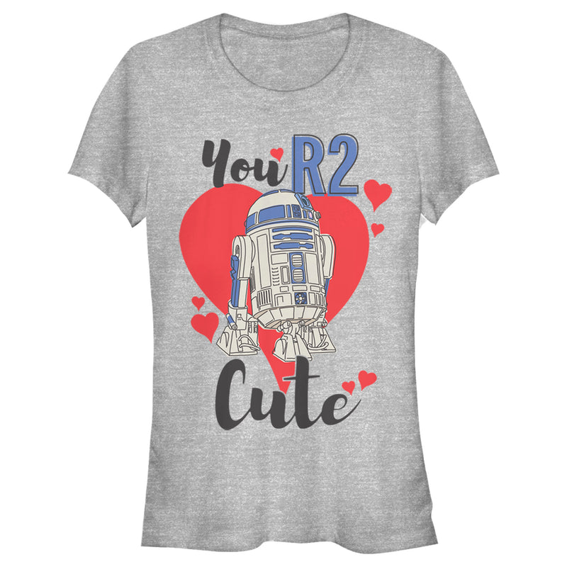 Junior's Star Wars Valentine's Day You R2 Cute T-Shirt