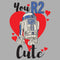 Boy's Star Wars Valentine's Day You R2 Cute T-Shirt