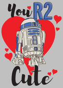 Women's Star Wars Valentine's Day You R2 Cute T-Shirt