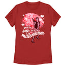 Women's Star Wars Valentine's Day Han Solo You're One in a Millennium T-Shirt