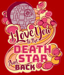 Men's Star Wars I Love You to the Death Star and Back T-Shirt