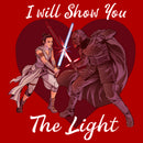 Men's Star Wars Kylo Ren and Rey I Will Show You the Light T-Shirt