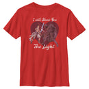 Boy's Star Wars: The Rise of Skywalker Kylo Ren and Rey I Will Show You the Light T-Shirt
