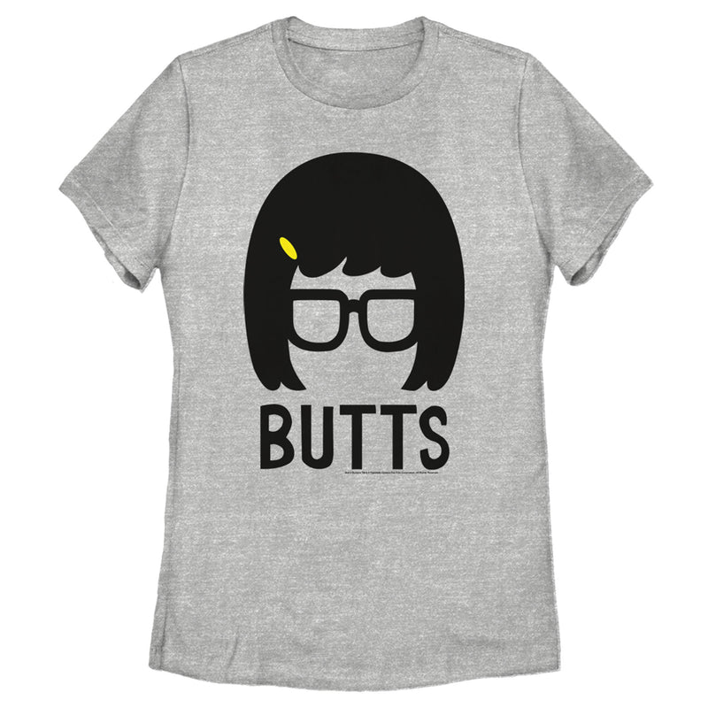 Women's Bob's Burgers Tina Butts Silhouette T-Shirt