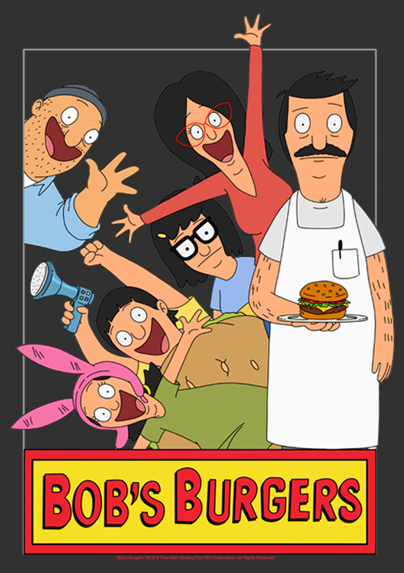 Men's Bob's Burgers Character Frame T-Shirt