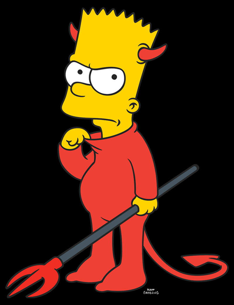Men's The Simpsons Devil Bart T-Shirt