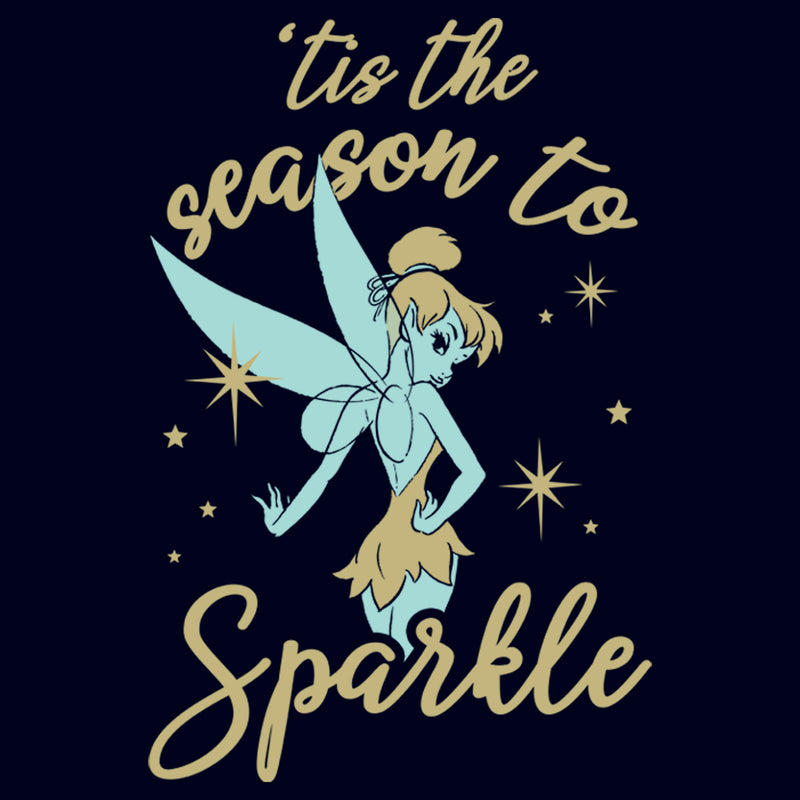 Junior's Peter Pan Peter Pan Tinker Bell 'Tis the Season to Sparkle T-Shirt