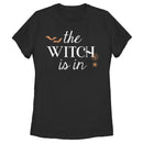 Women's Lost Gods Halloween The Witch Is In T-Shirt