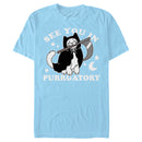 Men's Lost Gods Halloween See You In Purrgatory T-Shirt