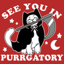 Men's Lost Gods Halloween See You In Purrgatory T-Shirt