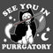 Men's Lost Gods Halloween See You In Purrgatory T-Shirt