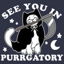 Men's Lost Gods Halloween See You In Purrgatory T-Shirt