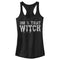 Junior's Lost Gods Halloween 100% That Witch Racerback Tank Top