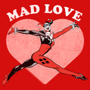 Girl's Batman Valentine's Day Harley Quinn Mad Love T-Shirt