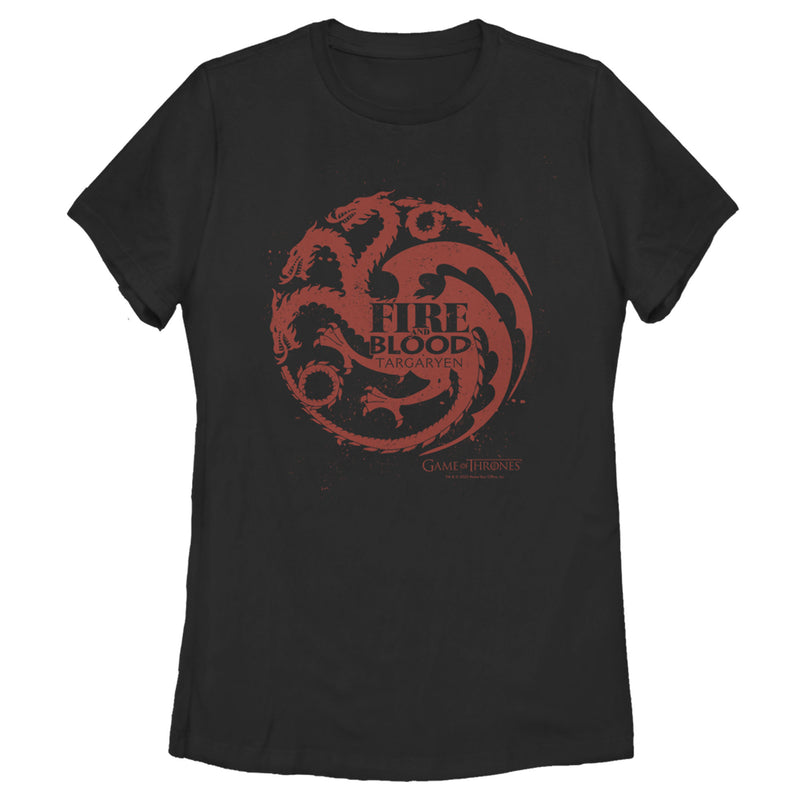 Women's Game of Thrones Fire and Blood Dragon T-Shirt