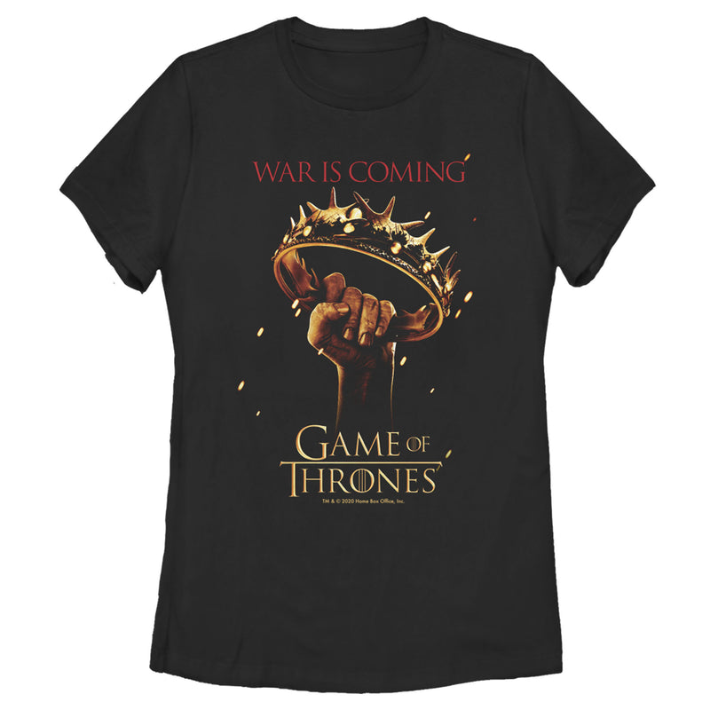 Women's Game of Thrones War is Coming T-Shirt