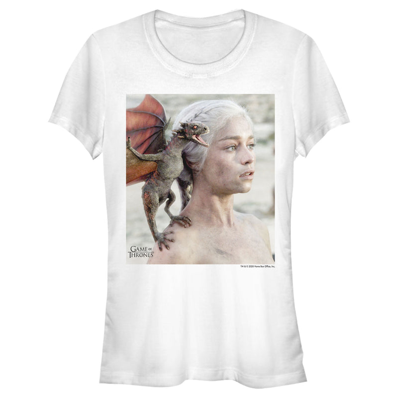 Junior's Game of Thrones Daenerys Born From Fire T-Shirt