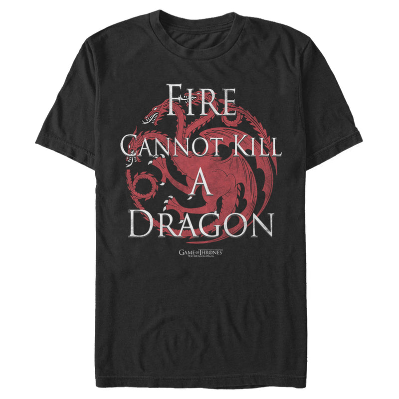 Men's Game of Thrones Cannot Kill A Dragon T-Shirt