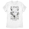 Women's Game of Thrones King in the North Direwolf T-Shirt
