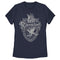 Women's Harry Potter Ravenclaw Line Art Crest T-Shirt