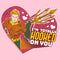 Girl's Justice League Valentine's Day Aquaman I'm Totally Hooked on You T-Shirt