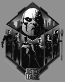 Women's Zack Snyder Justice League Darkseid Group Shot Racerback Tank Top