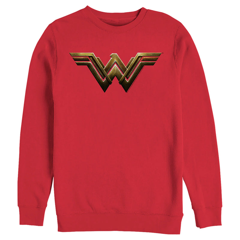 Men's Zack Snyder Justice League Wonder Woman Logo Sweatshirt