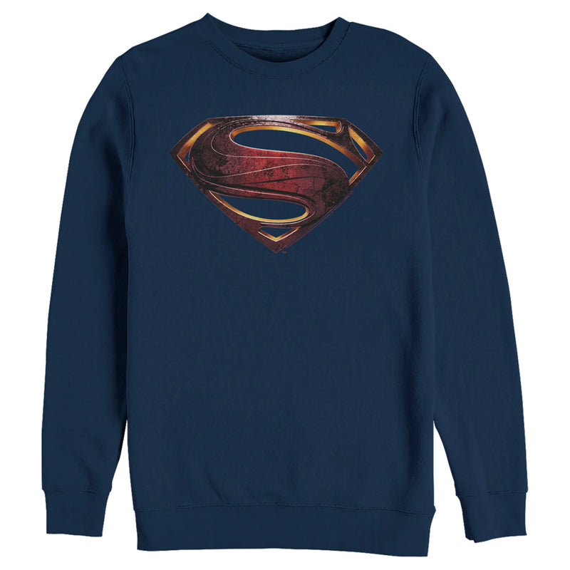 Men's Zack Snyder Justice League Superman Logo Sweatshirt