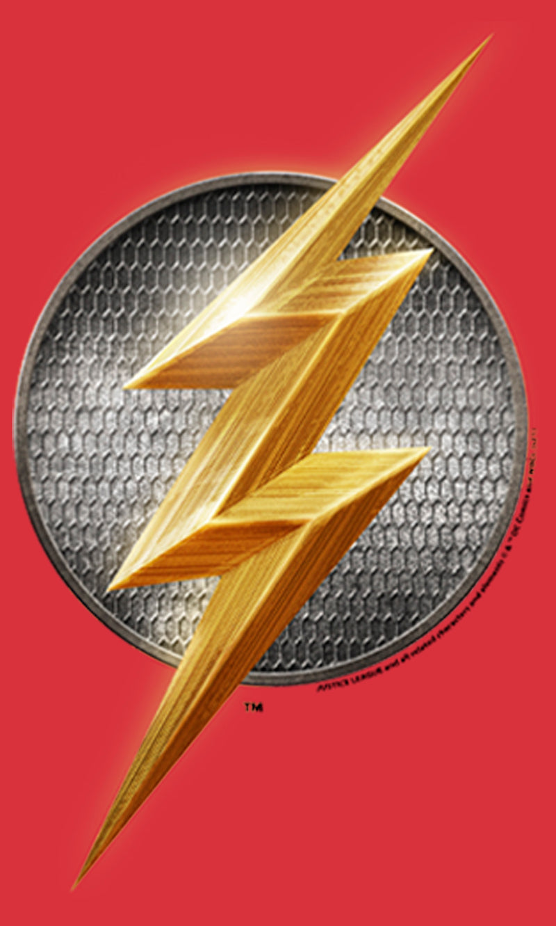 Women's Zack Snyder Justice League The Flash Logo Racerback Tank Top
