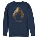 Men's Zack Snyder Justice League Aquaman Logo Sweatshirt