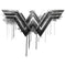 Men's Zack Snyder Justice League Wonder Woman Silver Logo Sweatshirt