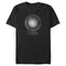 Men's Zack Snyder Justice League Cyborg Silver Logo T-Shirt